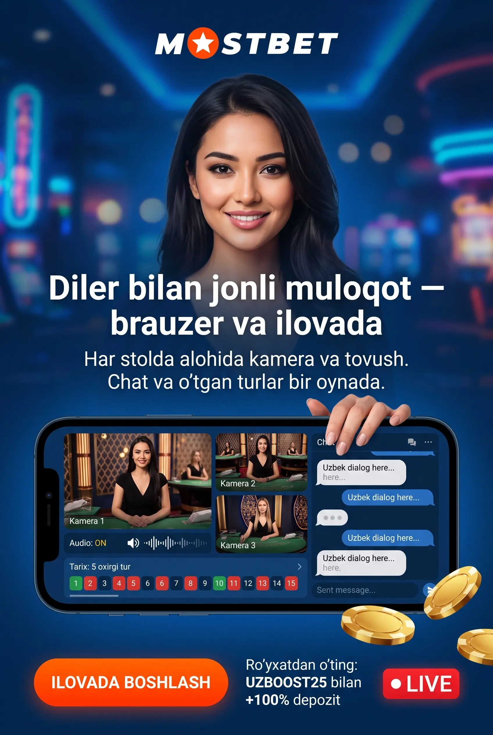 Jonli dilerlar bilan o'yin