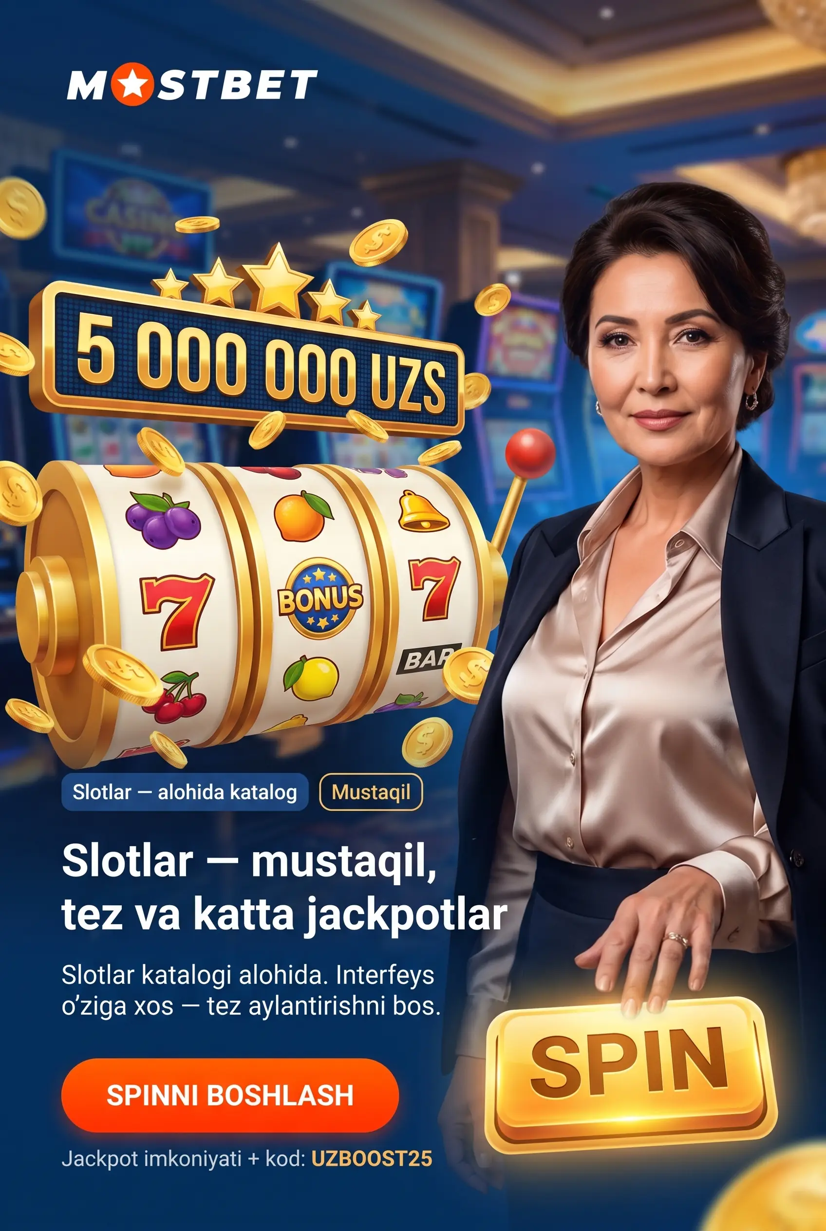 Slotlarga o'tish