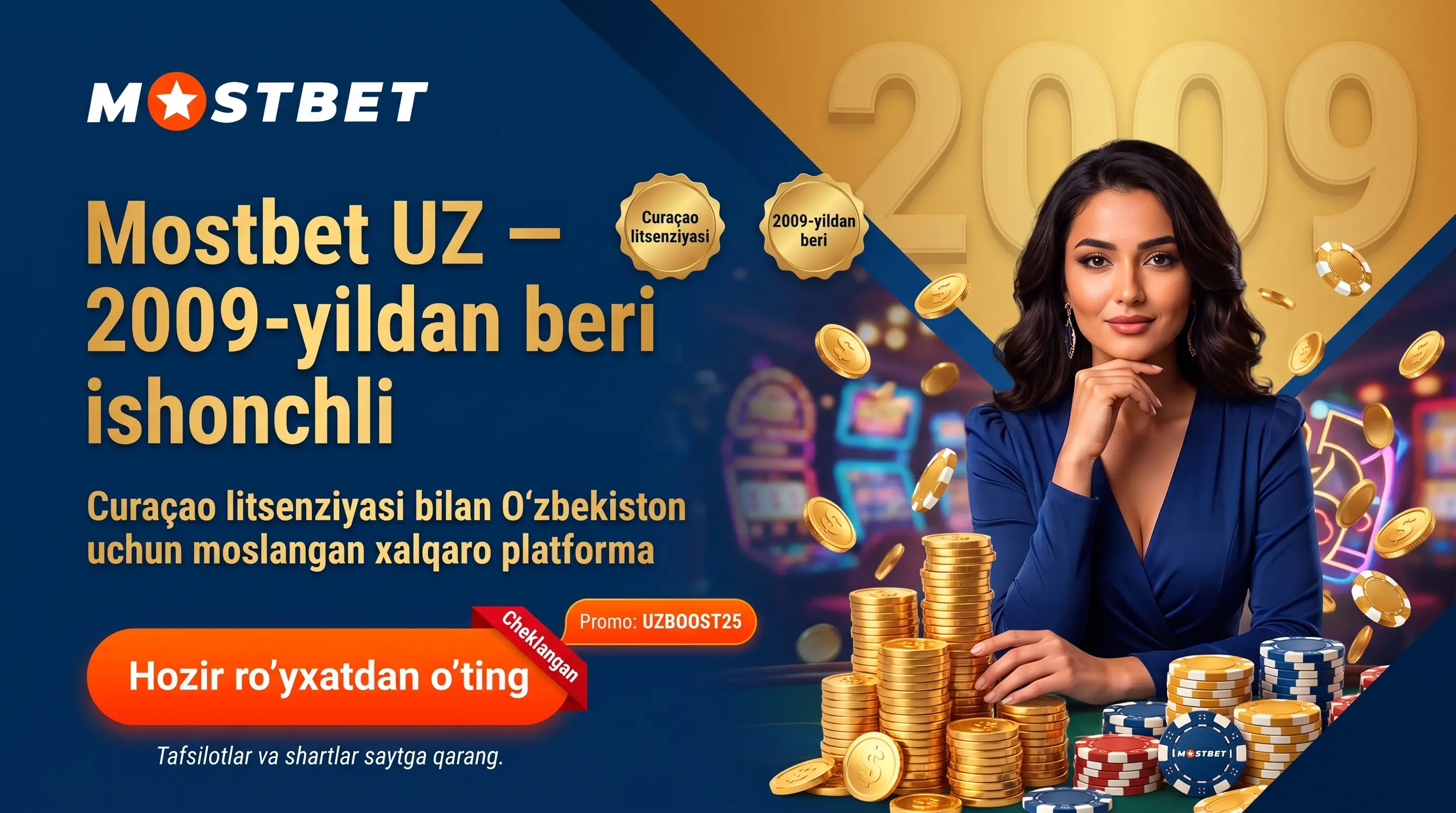 Mostbet UZ kazino, Aviator va mobil ilova haqida