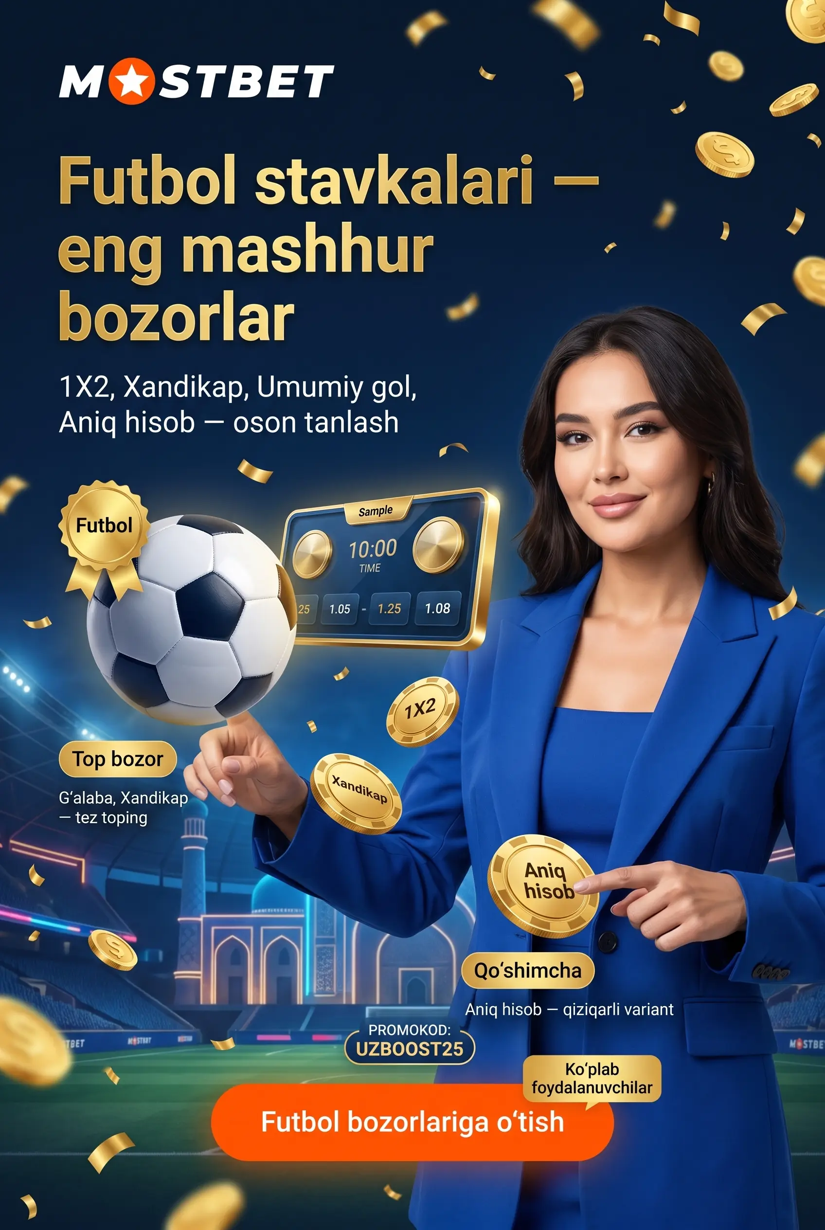 Futbol bo'yicha stavkalar